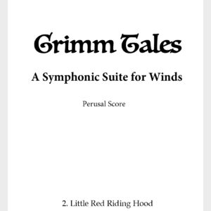 Little Red Riding Hood  - Perusal Score