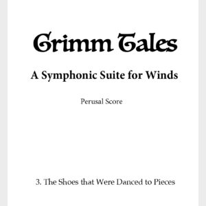 The Shoes that Were Danced to Pieces - Perusal Score